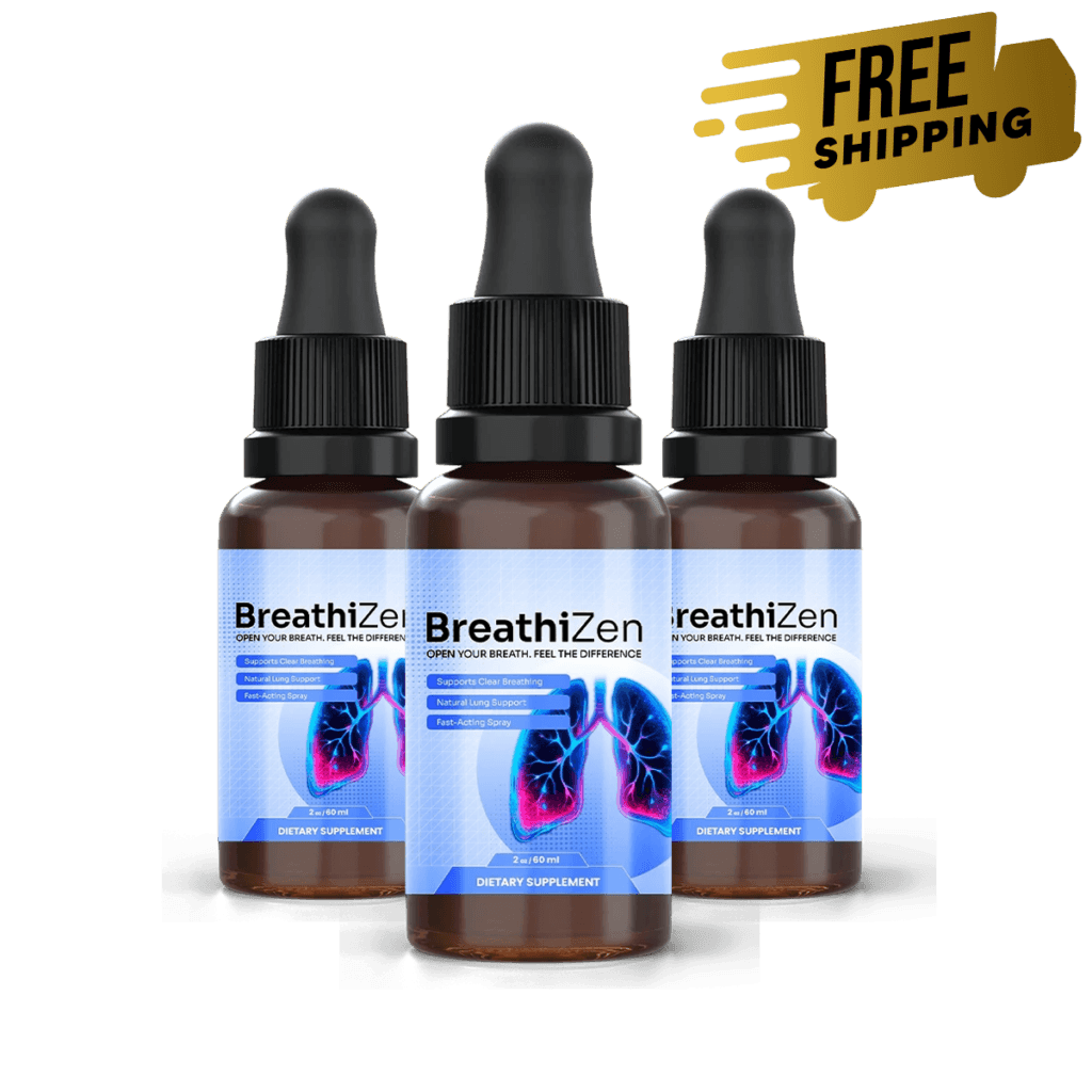 Three-bottle BreathiZen package